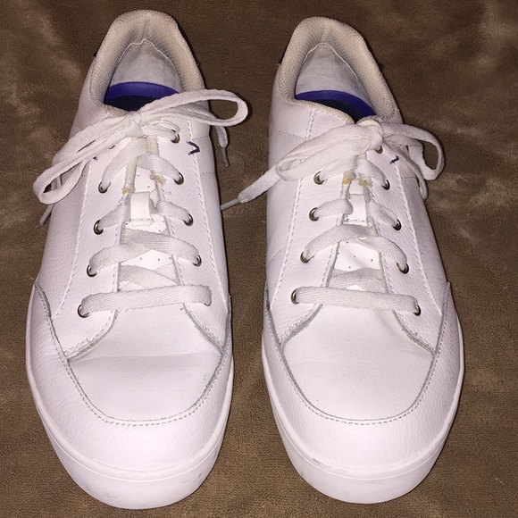 dr scholls mens white tennis shoes